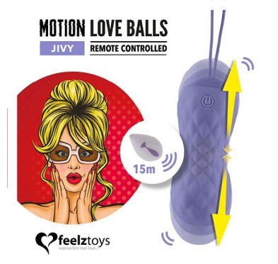 FeelzToys - Remote Controlled Motion Love Balls Jivy